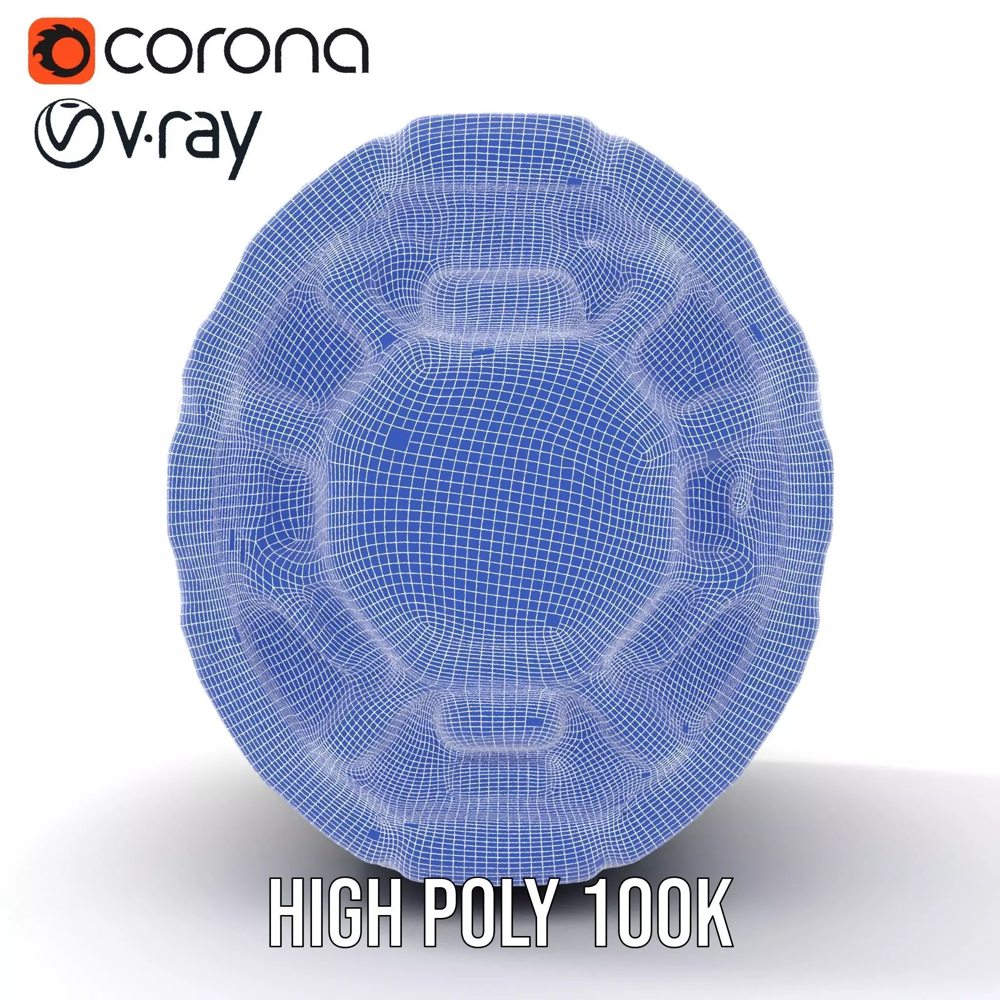 Futuristic Energy Core Model Pack Low-poly 3D model_33