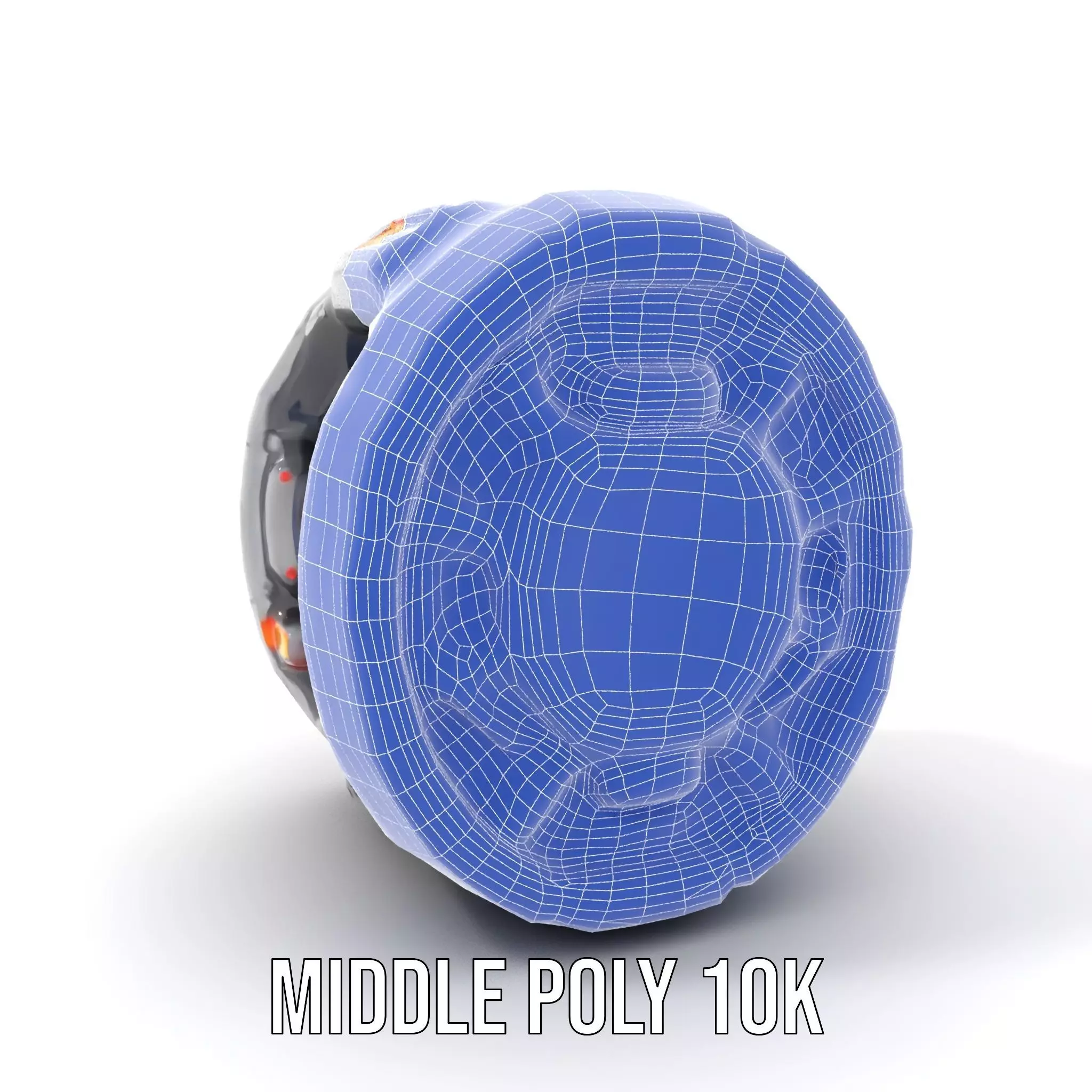 Futuristic Energy Core Model Pack Low-poly 3D model_24