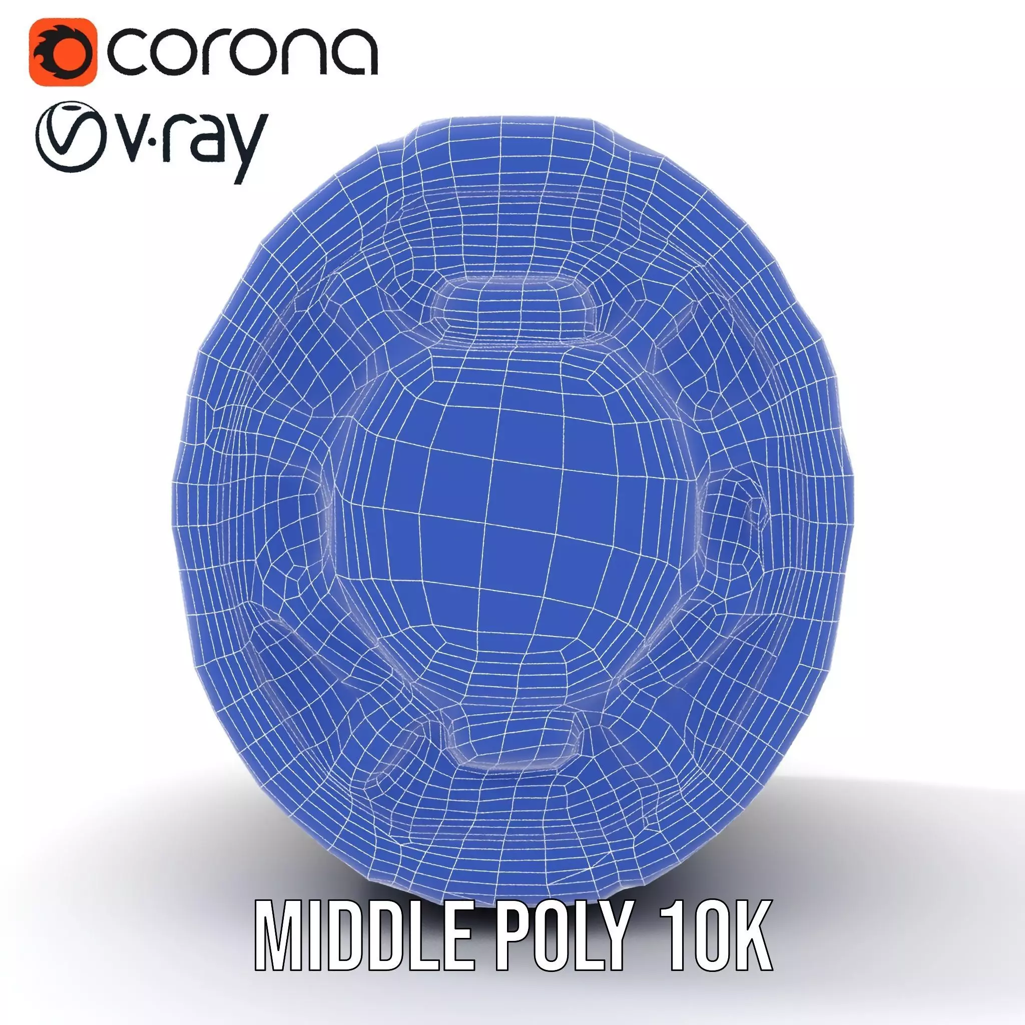 Futuristic Energy Core Model Pack Low-poly 3D model_27