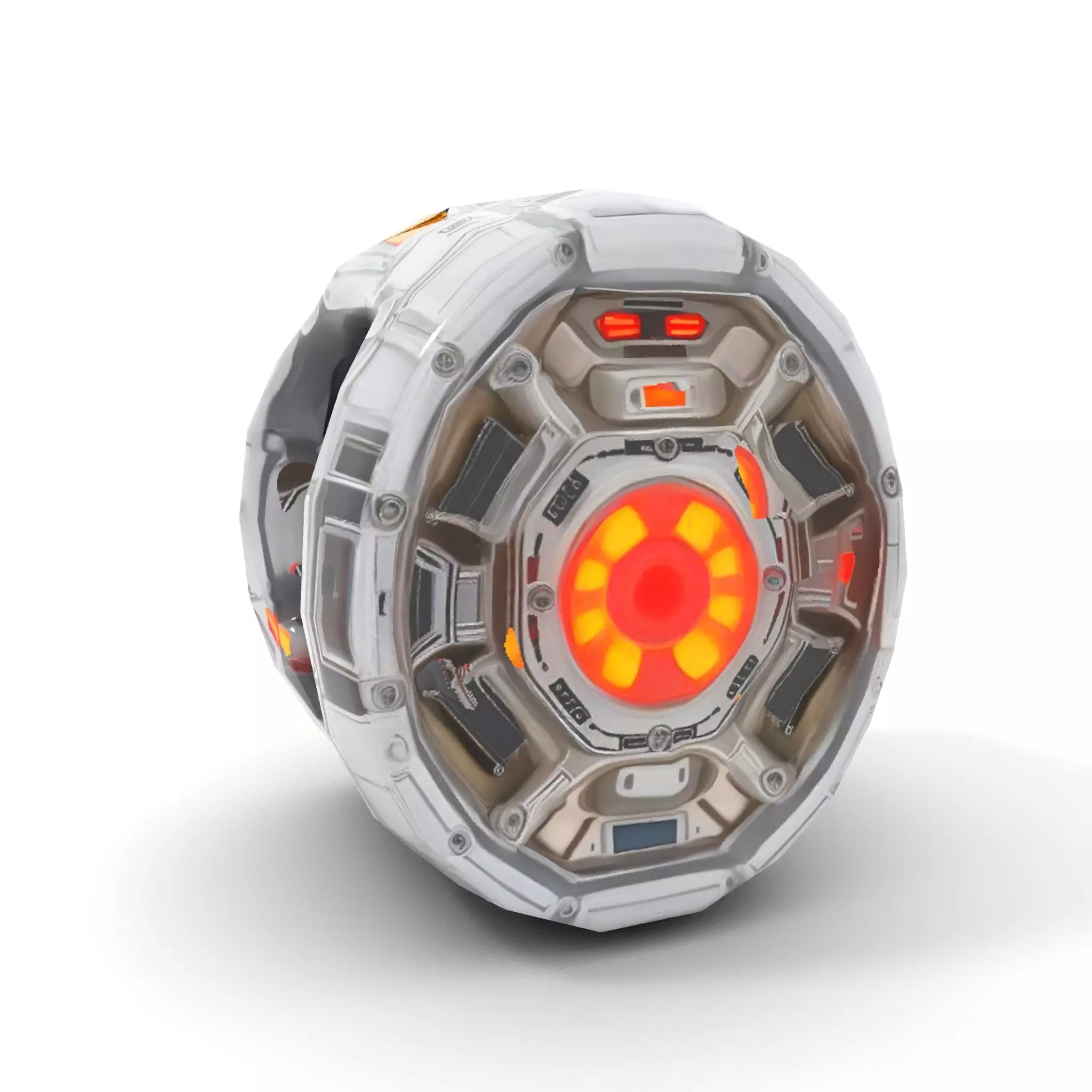Futuristic Energy Core Model Pack Low-poly 3D model_9