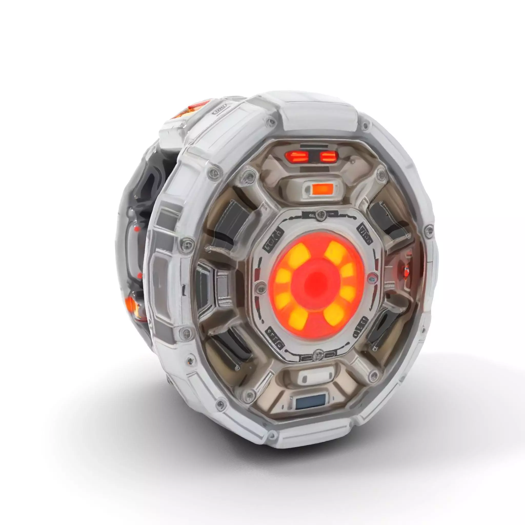 Futuristic Energy Core Model Pack Low-poly 3D model_0