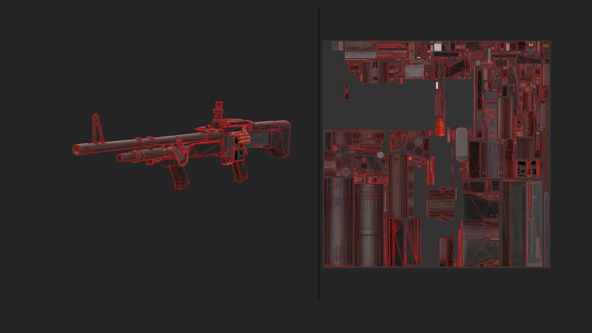 Pistol 3D Model 024 Low-poly 3D model_12