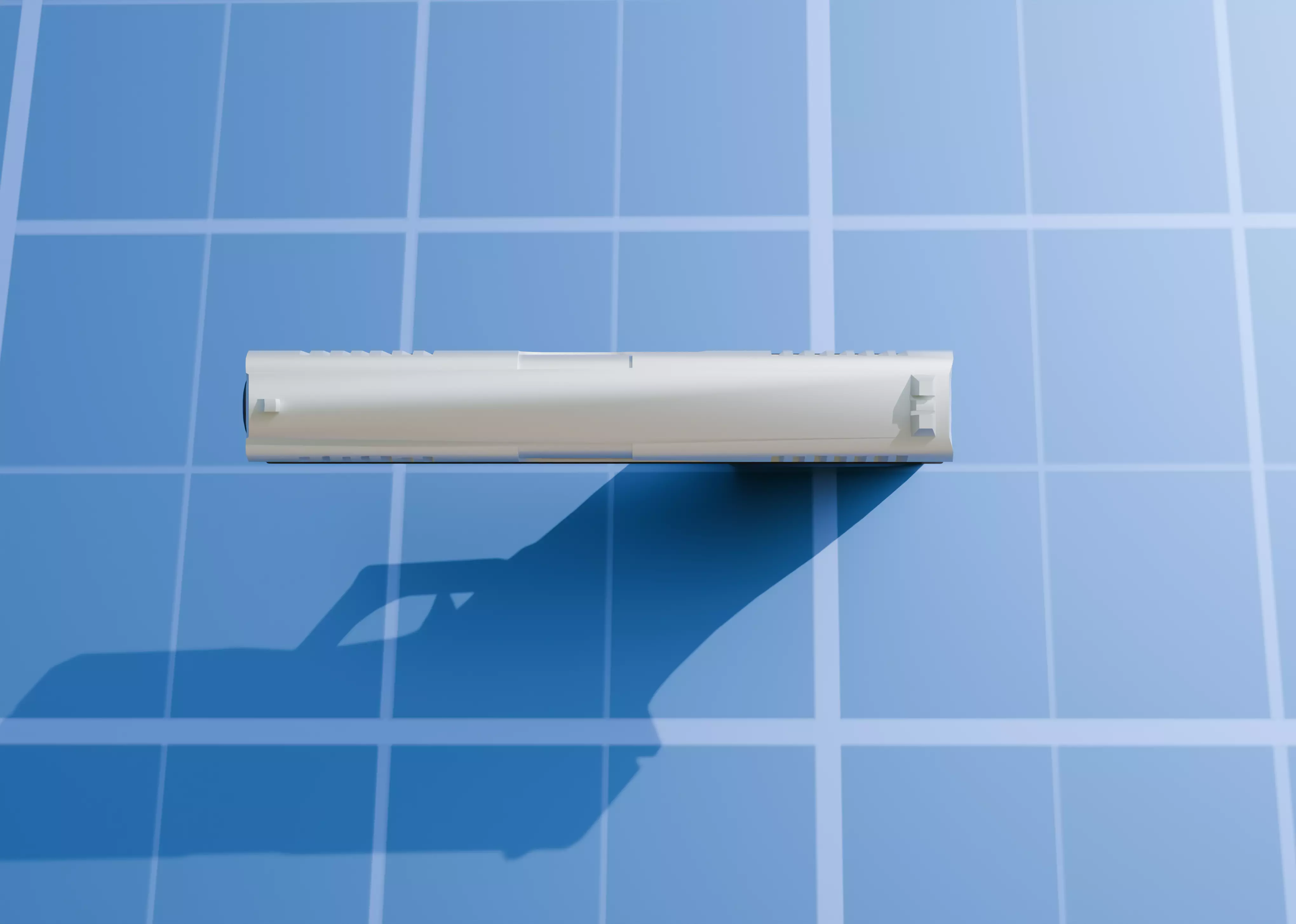 LOW POLY  gun Low-poly 3D model_3