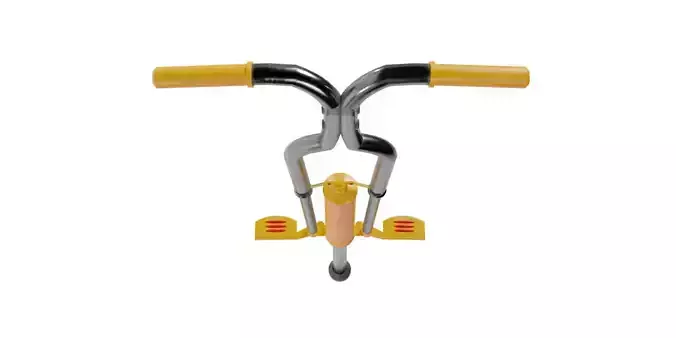 Pogo Stick  Low-poly 3D model