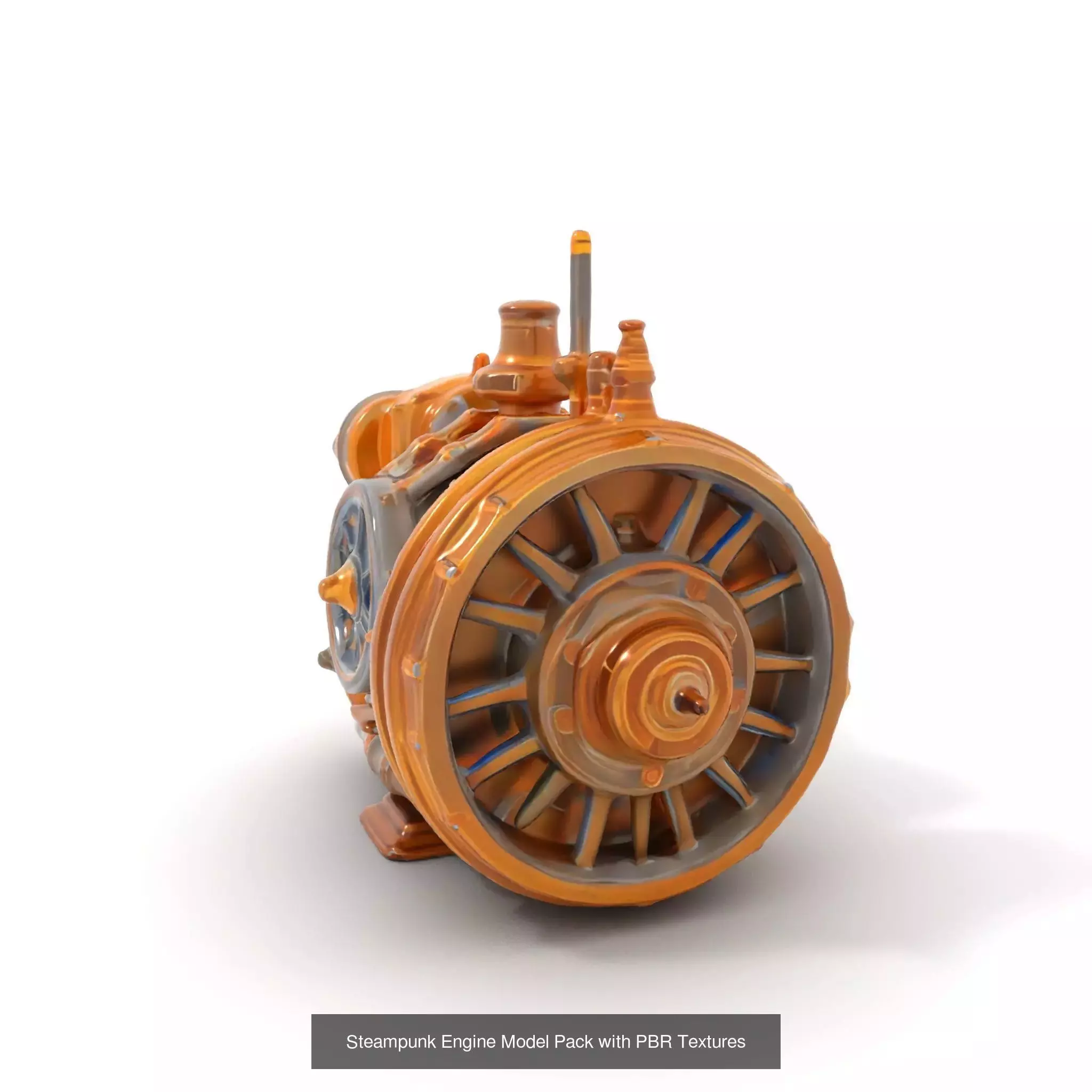 Steampunk Rocket Engines Collection _25