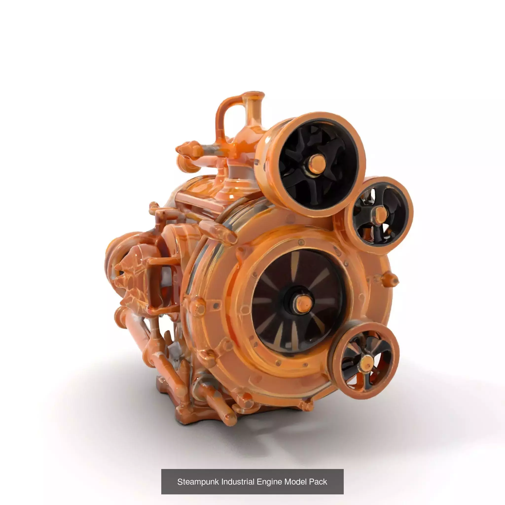 Steampunk Rocket Engines Collection _17