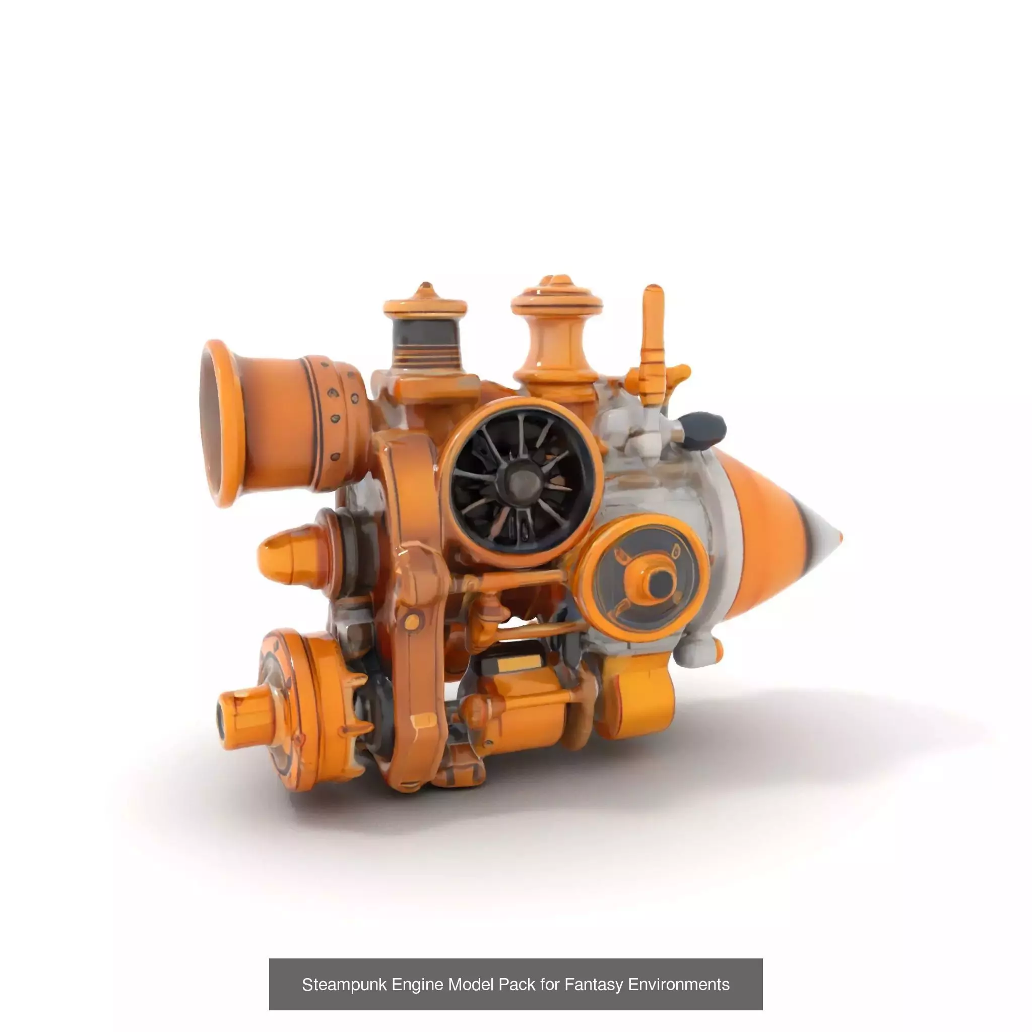 Steampunk Rocket Engines Collection _23