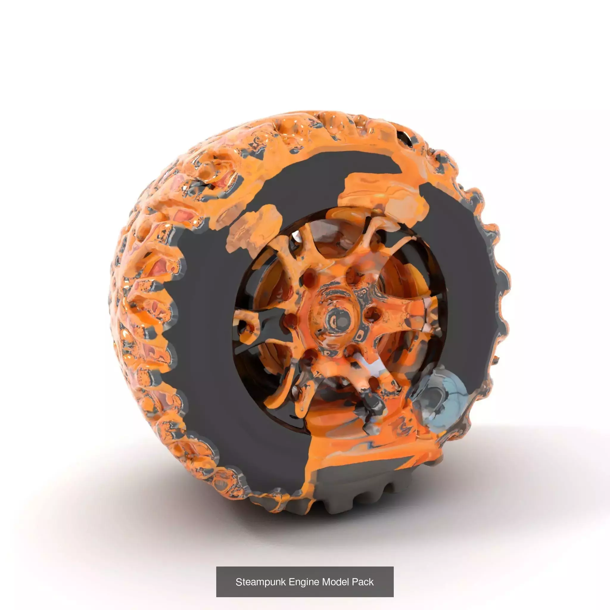 Steampunk Rocket Engines Collection _24