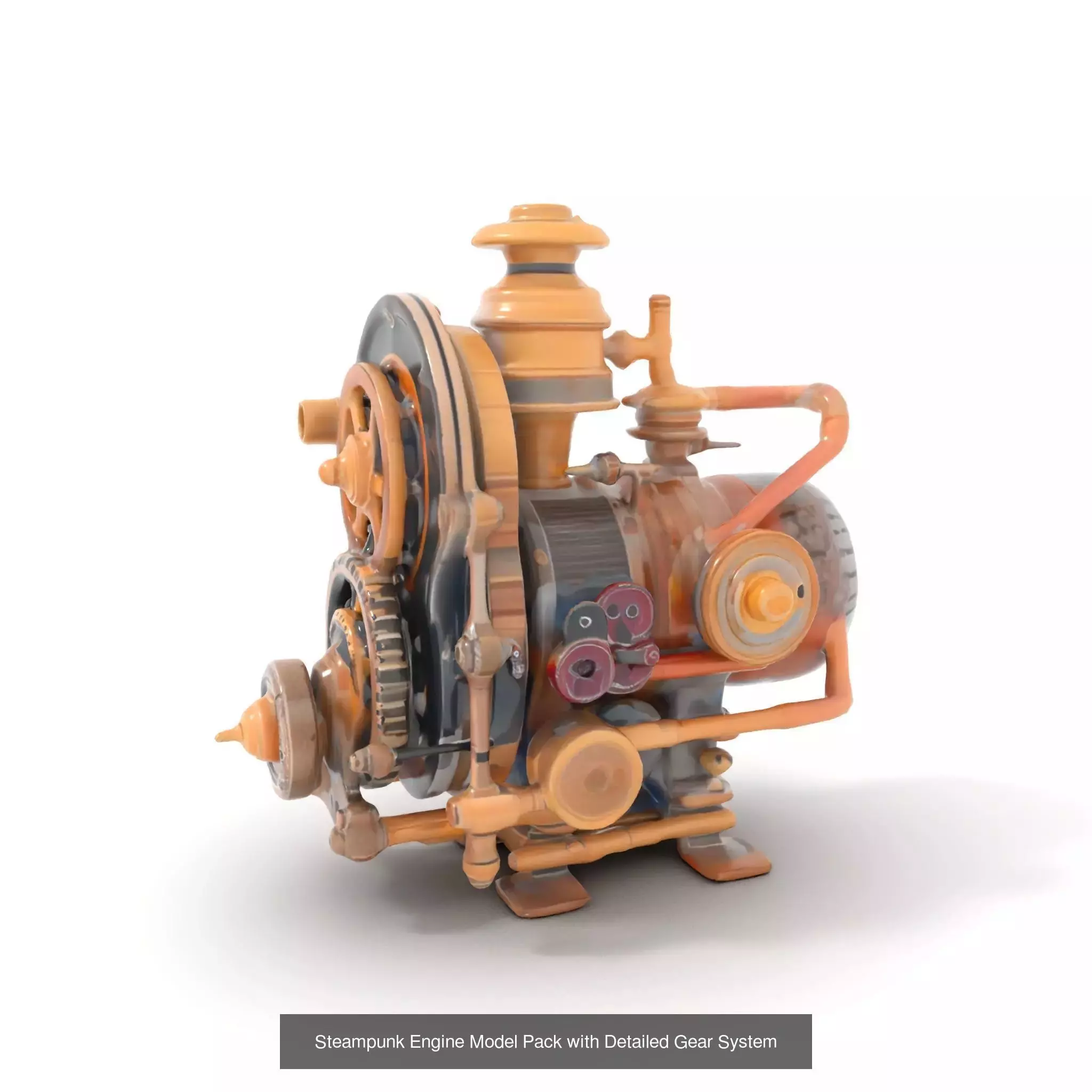 Steampunk Rocket Engines Collection _27