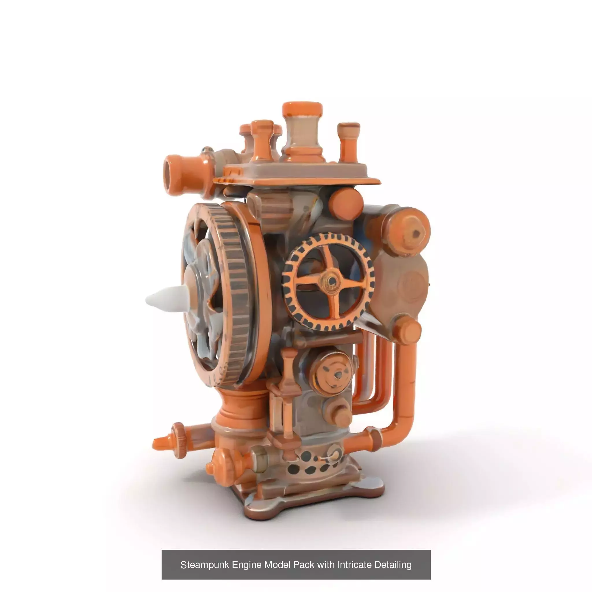 Steampunk Rocket Engines Collection _26