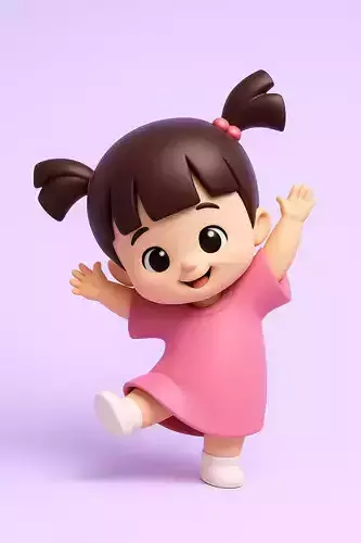 Boo from Monsters Inc