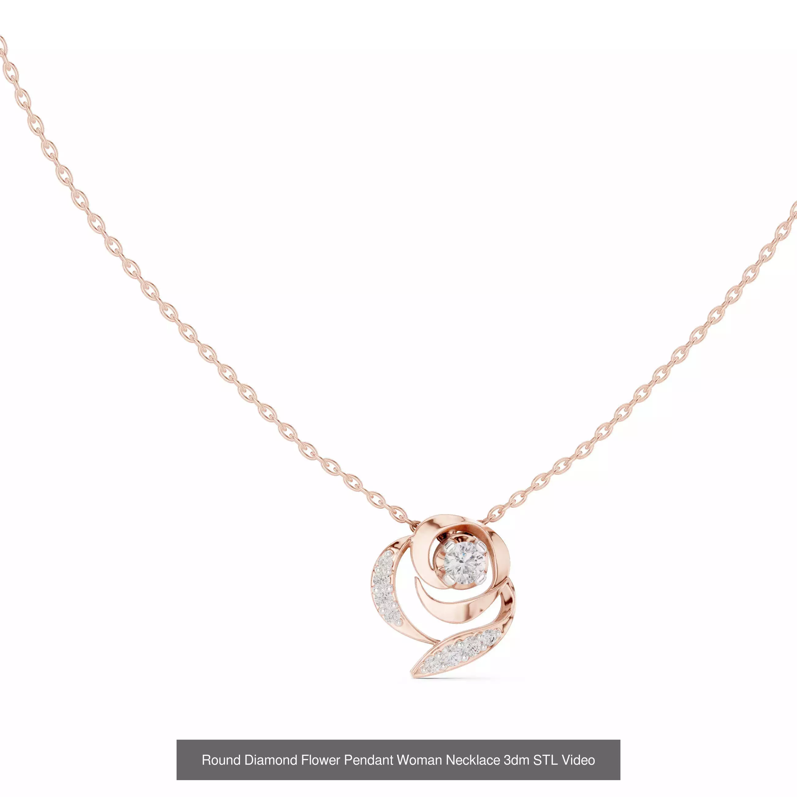 Heart Round Infinity Symbol Pendant Charm 3DM STL Video OBJ FBX 3D Model Collection_15