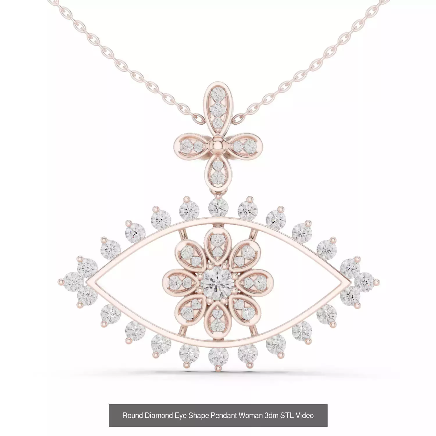 Heart Round Infinity Symbol Pendant Charm 3DM STL Video OBJ FBX 3D Model Collection_19