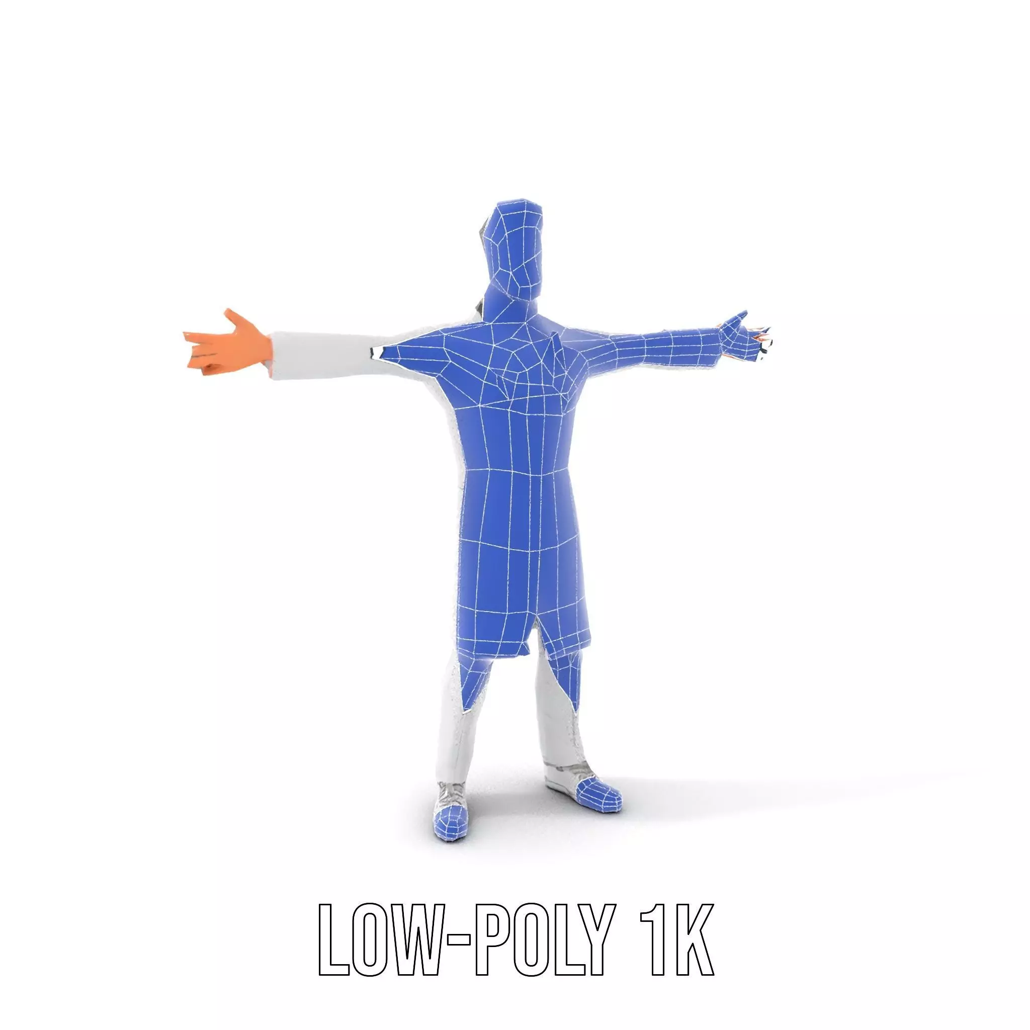 Doctor Character Model Pack with PBR Textures Low-poly 3D model_29