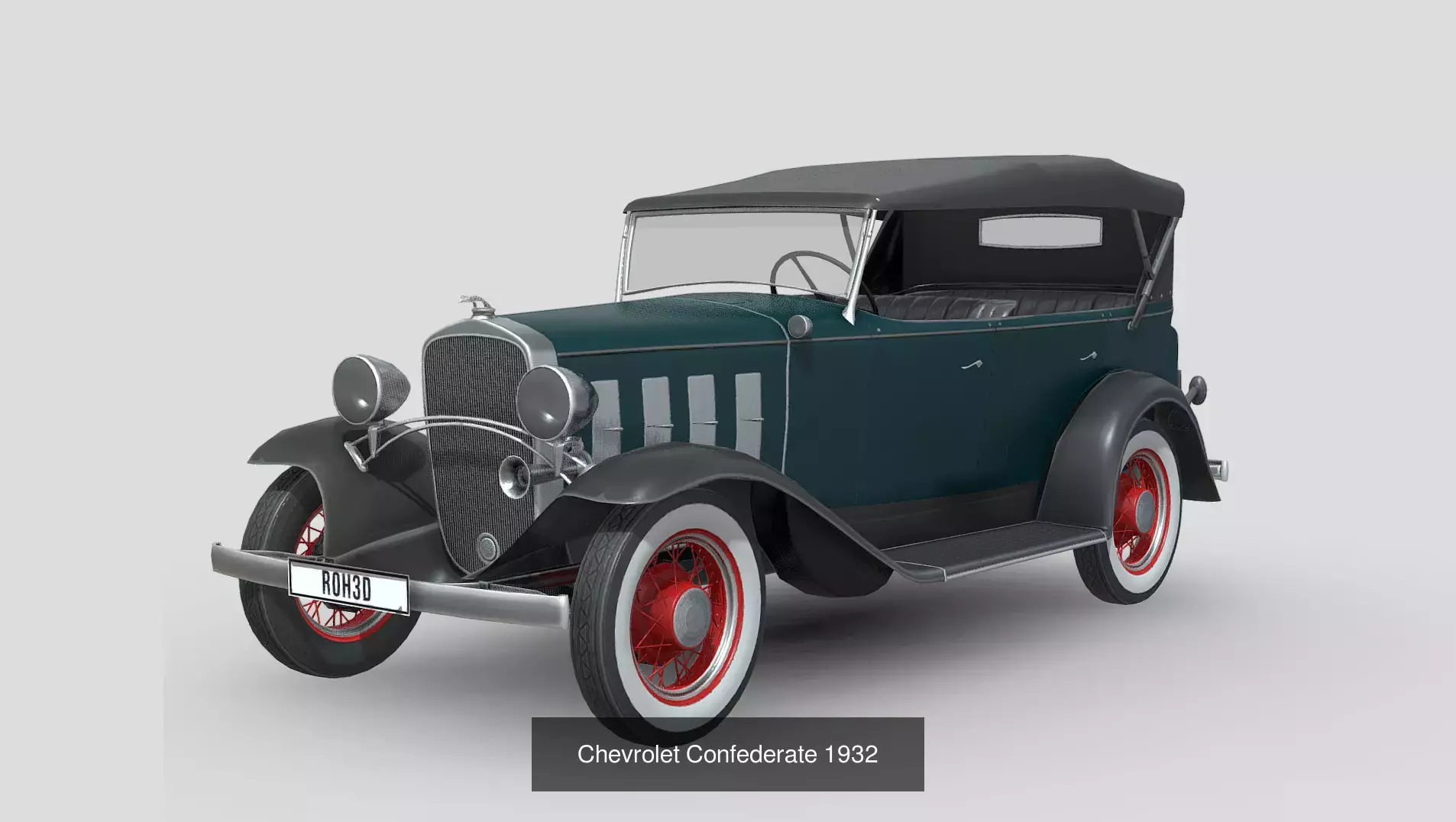 American Classics 50s  Low Poly Collection _5