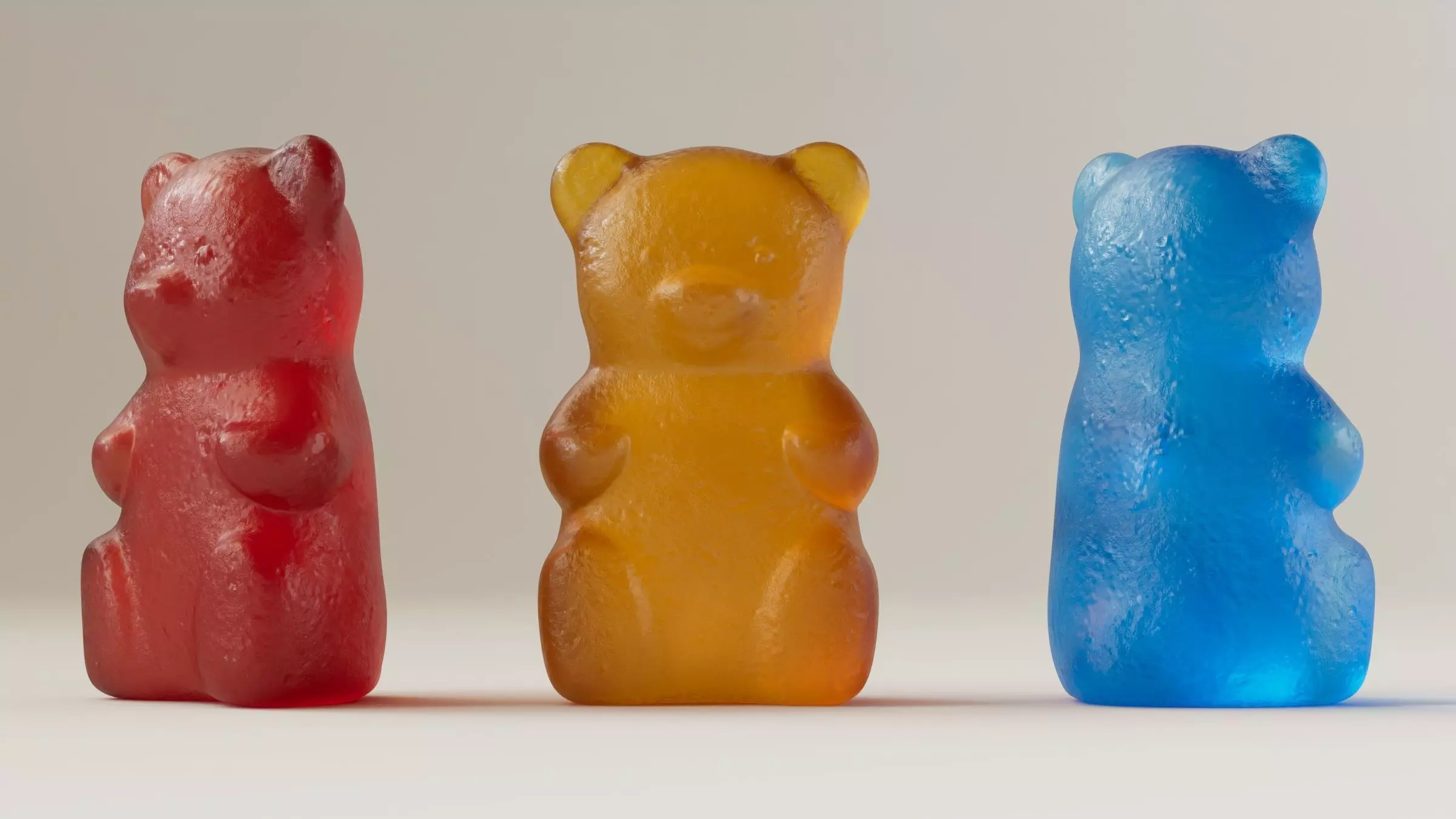 Gummy Bear 3D Model 3D model