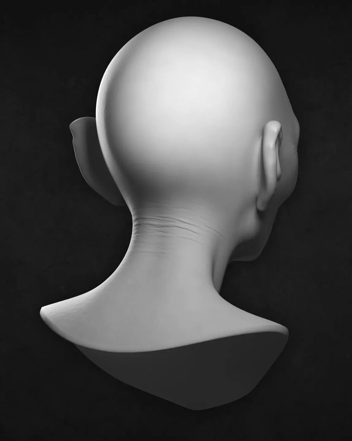 Smeagol the ring thief 3D print model_3