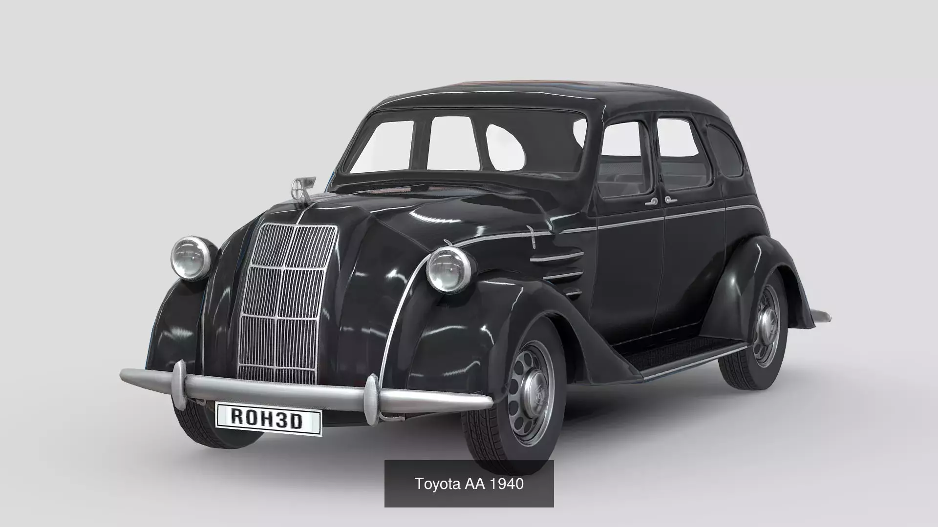 Golden Era 1930s Vintage Car Pack 3D Model Collection_10