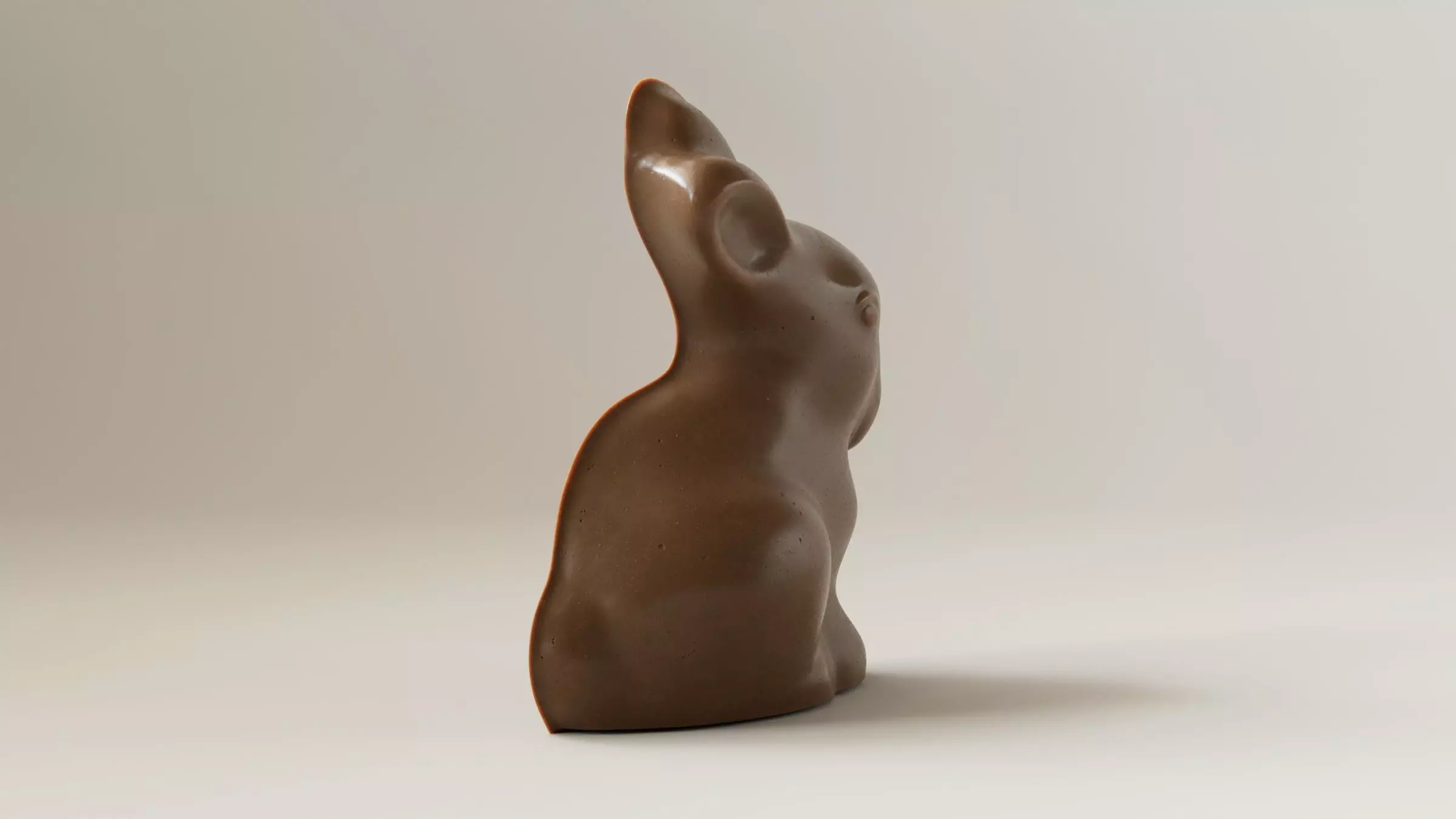 Chocolate Bunny 3D Model 3D model_4