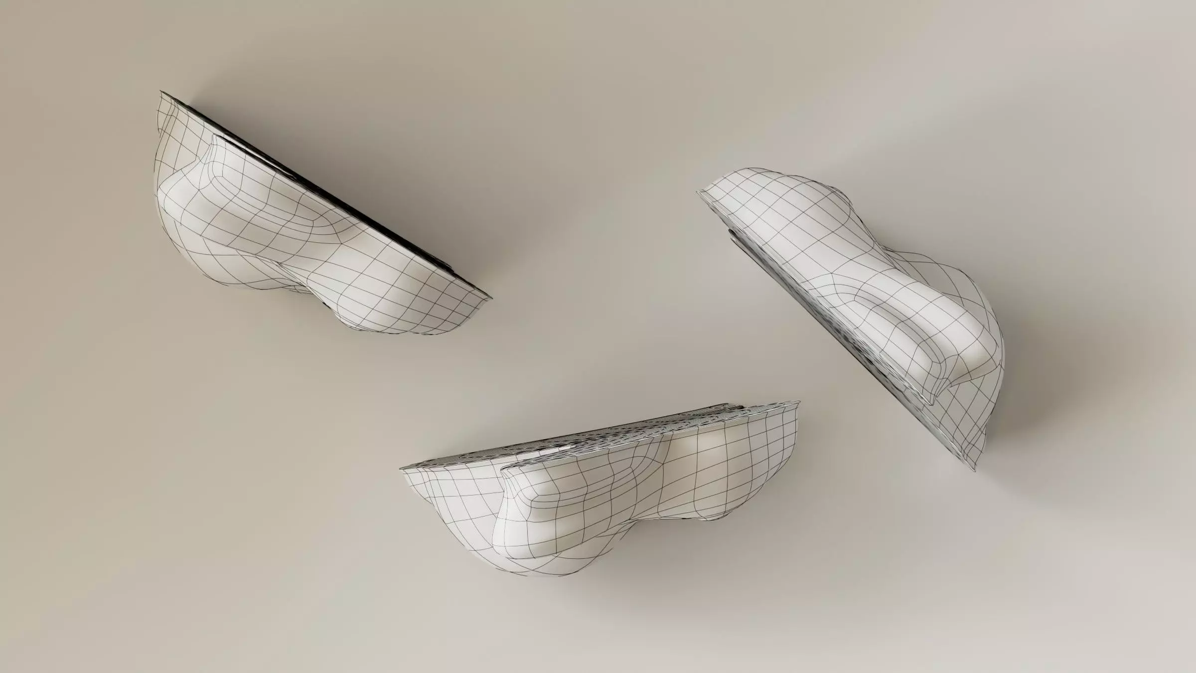 Chocolate Bunny 3D Model 3D model_17