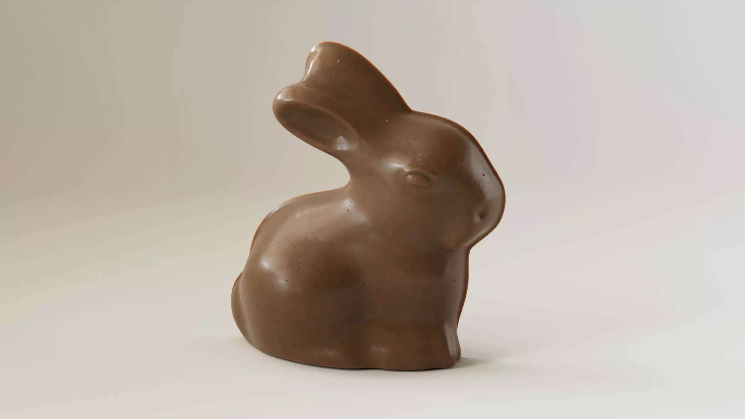 Chocolate Bunny 3D Model 3D model_2
