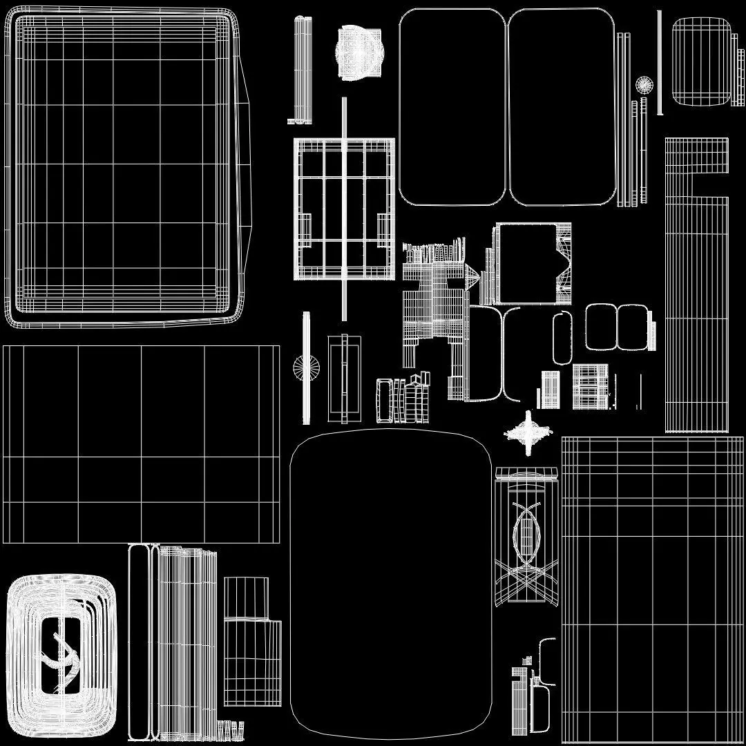 Air Purifier 3D model 3D model_5