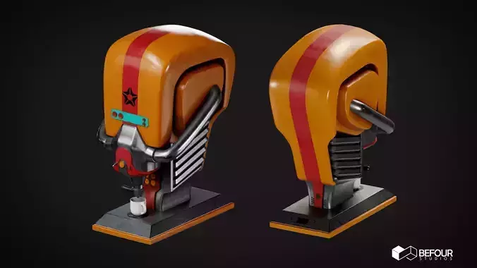 Retro Coffee Machine 