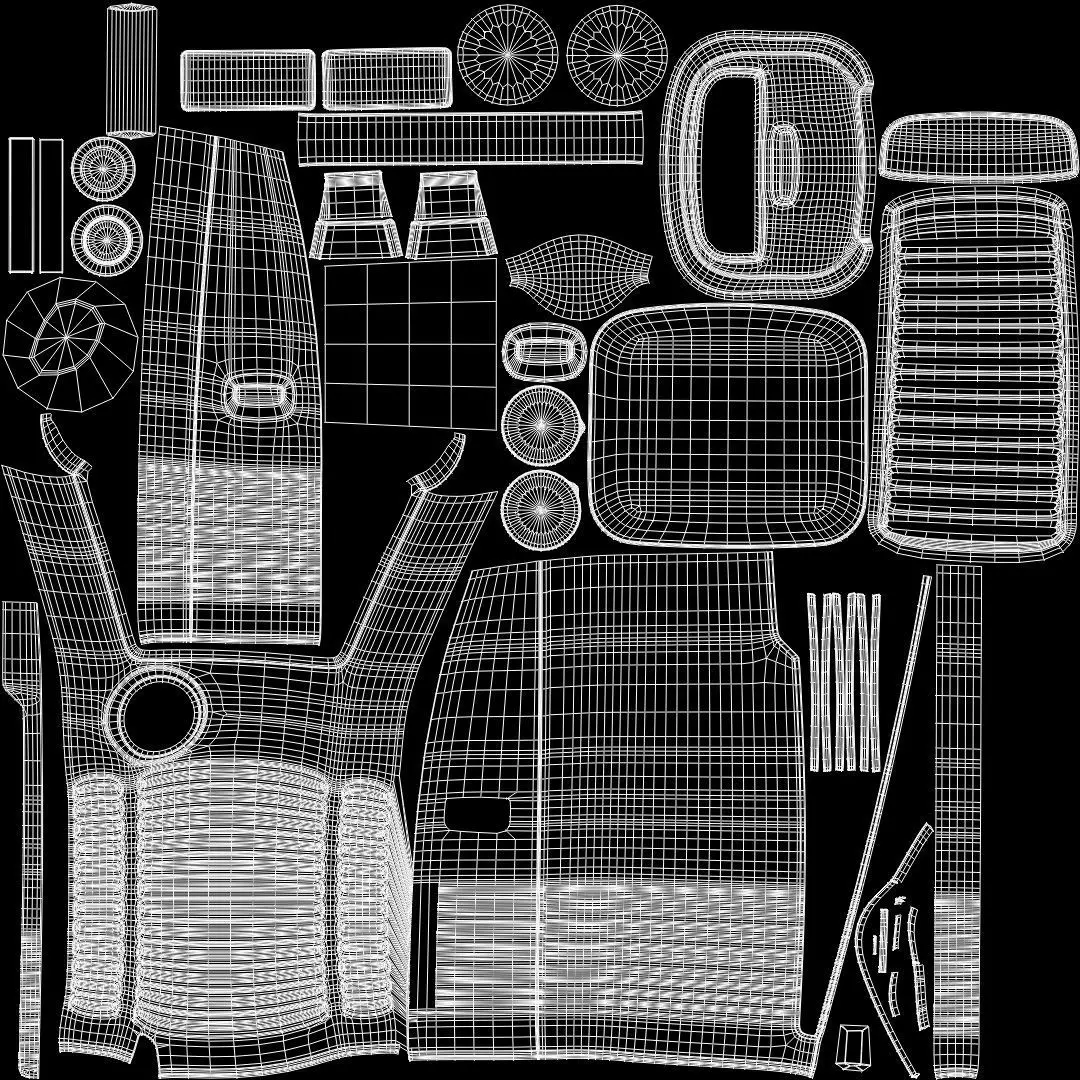 Air Purifier 3D model 3D model_5