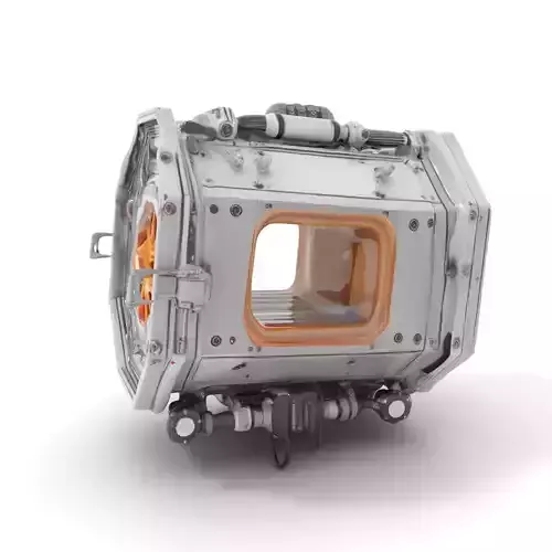 Futuristic Industrial Lightbox Model Pack