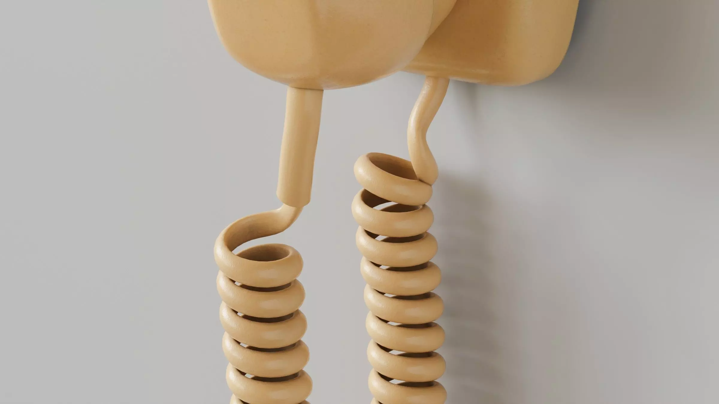 Retro Wall Telephone 3D Model 3D model_14