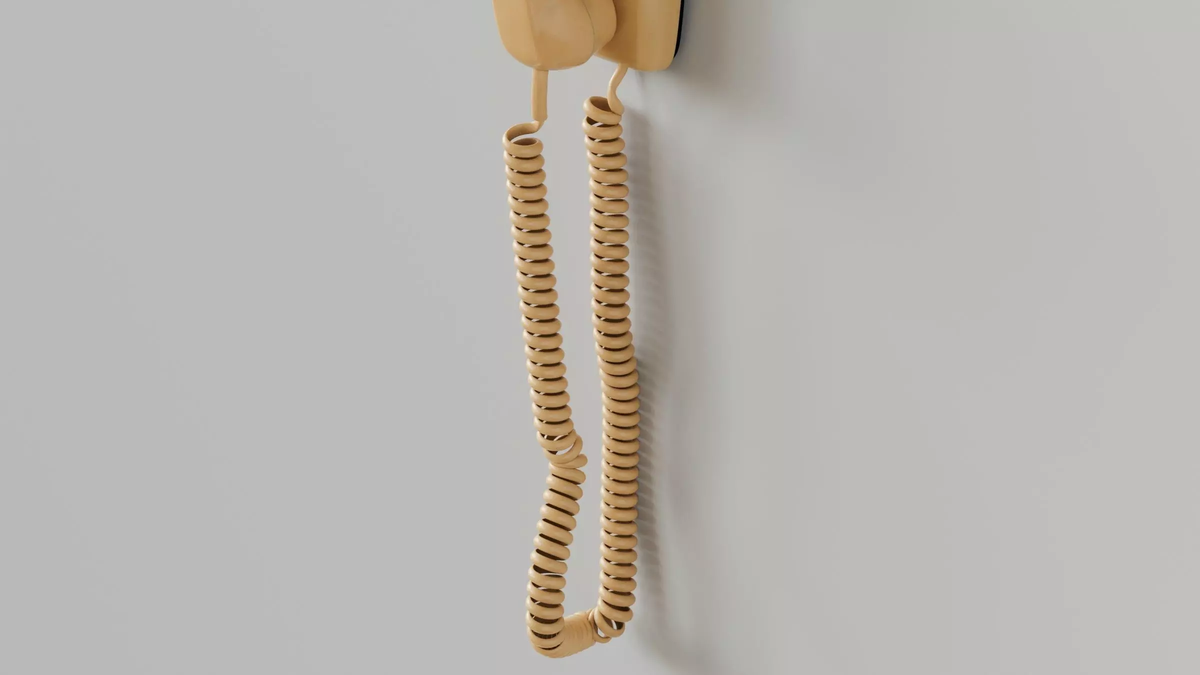 Retro Wall Telephone 3D Model 3D model_5