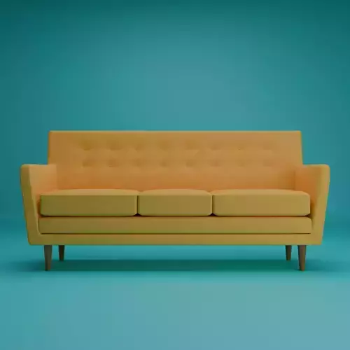 Yellow sofa