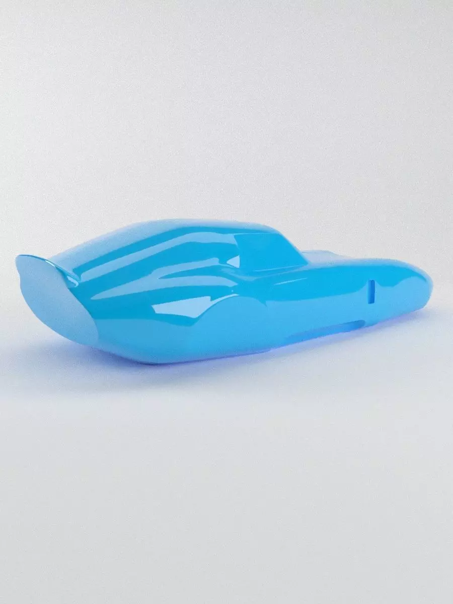 The silhouette of the car 1965 Shelby Cobra Daytona Coupe 3D print model_1