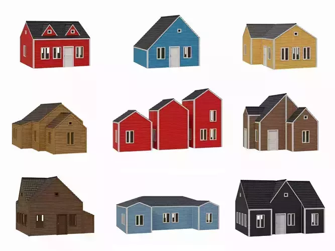 Simple Procedural House