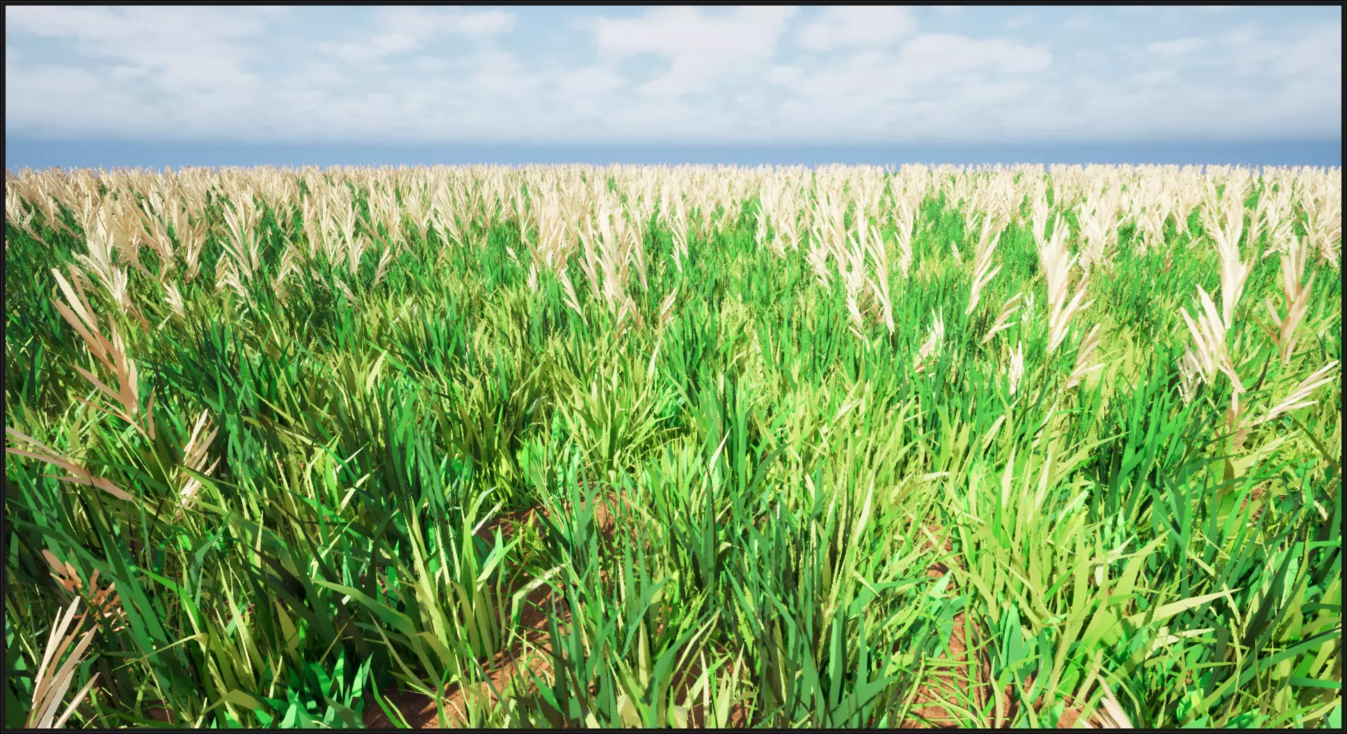 Stylized weeds plants grass nanite foliage Low-poly 3D model_13