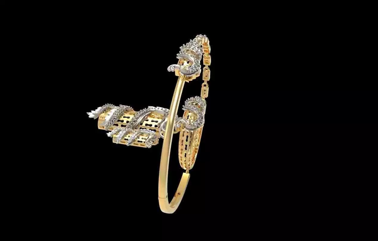 Dragon Jewelry Set 01 3D print model_4