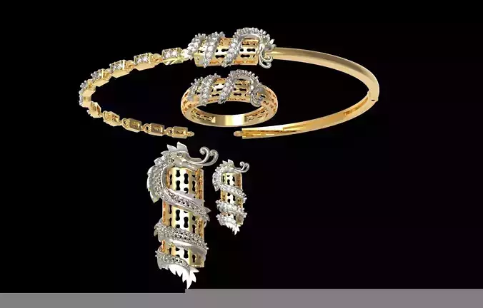 Dragon Jewelry Set 01