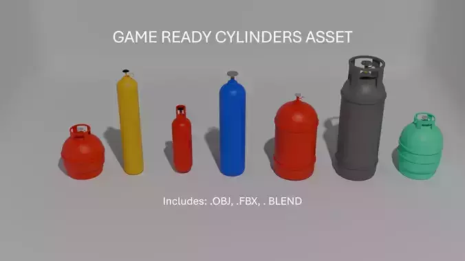 GAME READY CYLINDERS ASSET