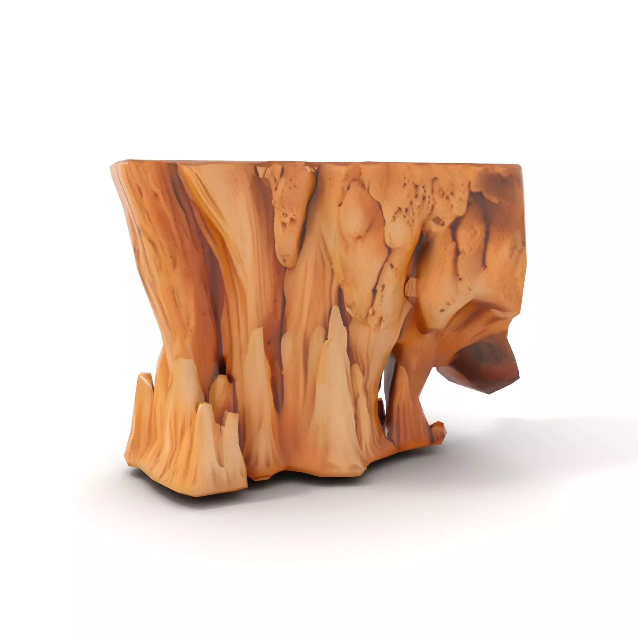 Natural Stalagmite and Stalactite Model Pack for Cave Environ... Low-poly 3D model_7