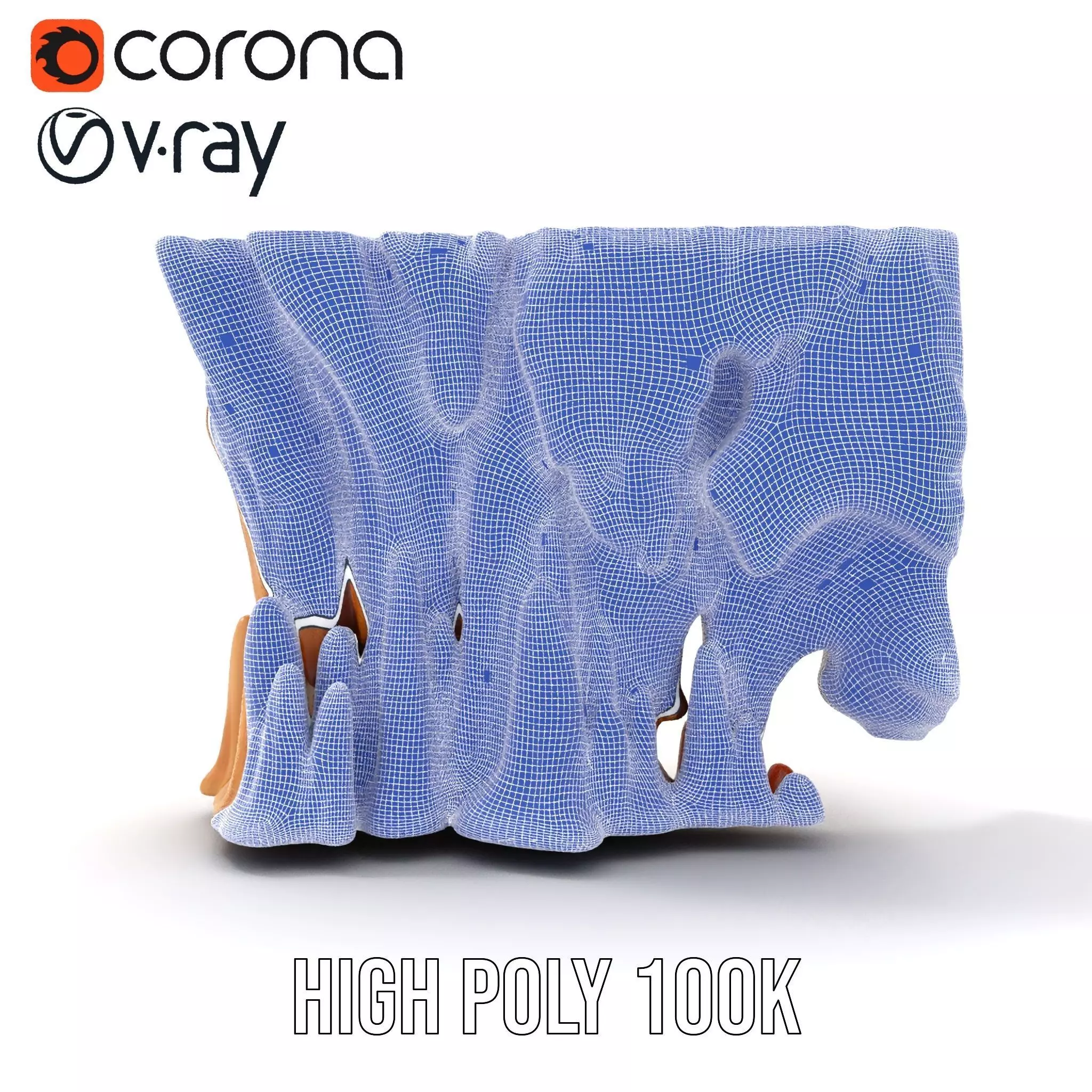 Natural Stalagmite and Stalactite Model Pack for Cave Environ... Low-poly 3D model_32