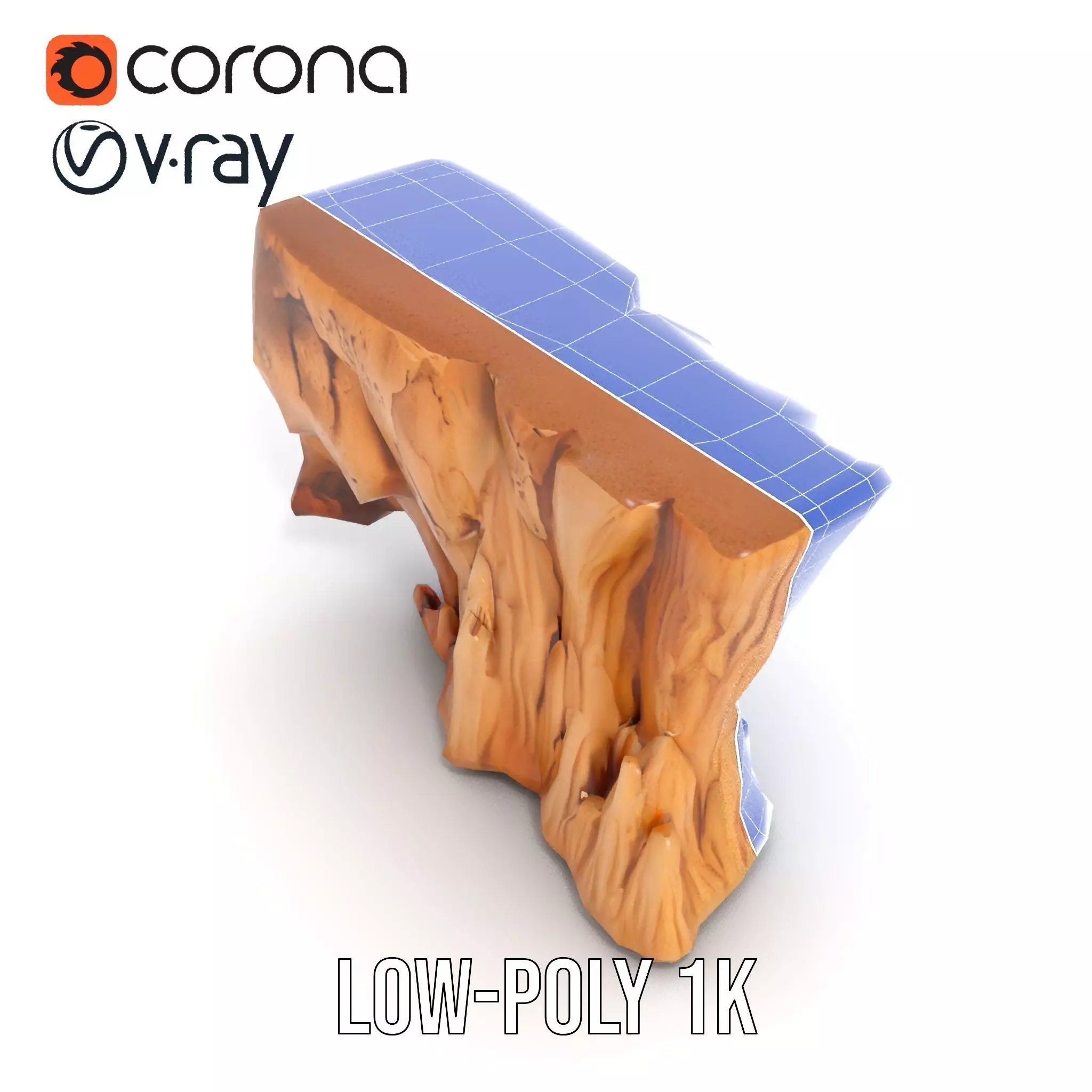 Natural Stalagmite and Stalactite Model Pack for Cave Environ... Low-poly 3D model_28