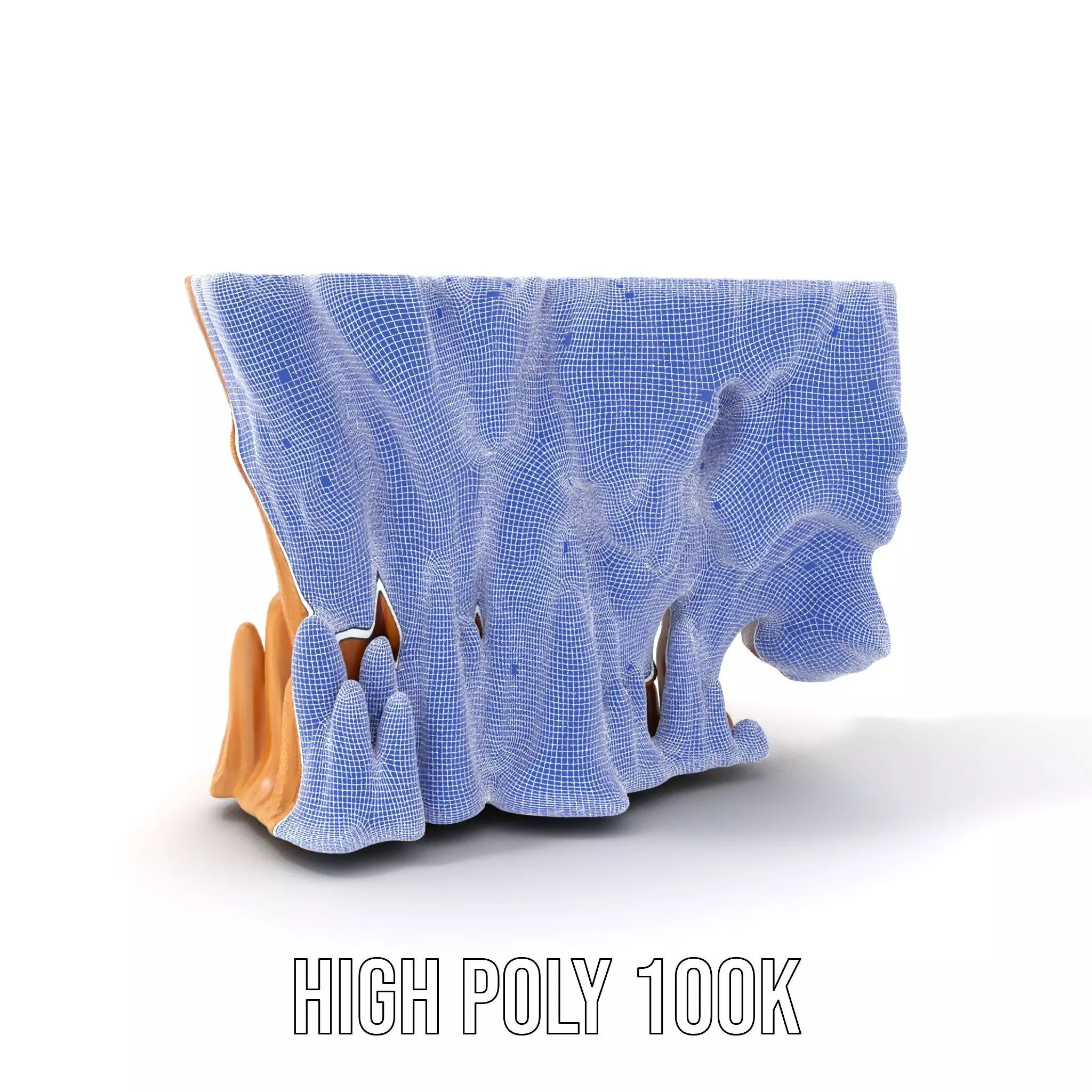 Natural Stalagmite and Stalactite Model Pack for Cave Environ... Low-poly 3D model_4