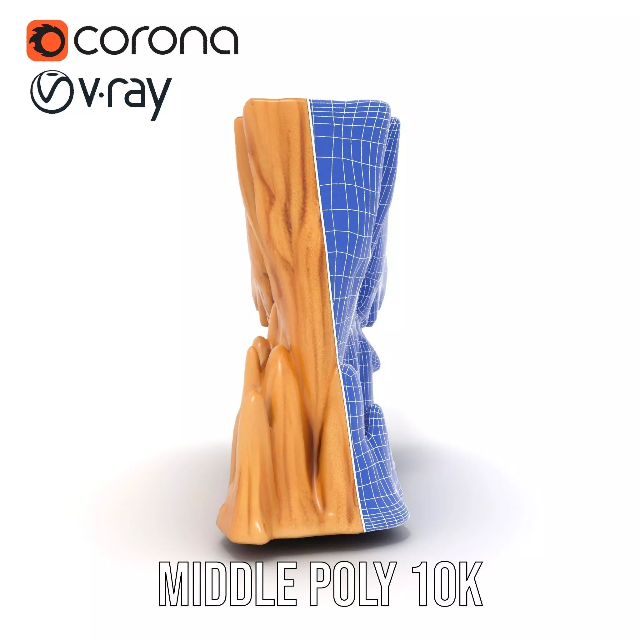 Natural Stalagmite and Stalactite Model Pack for Cave Environ... Low-poly 3D model_29