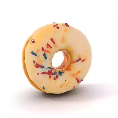 Sprinkle Donut Model Pack