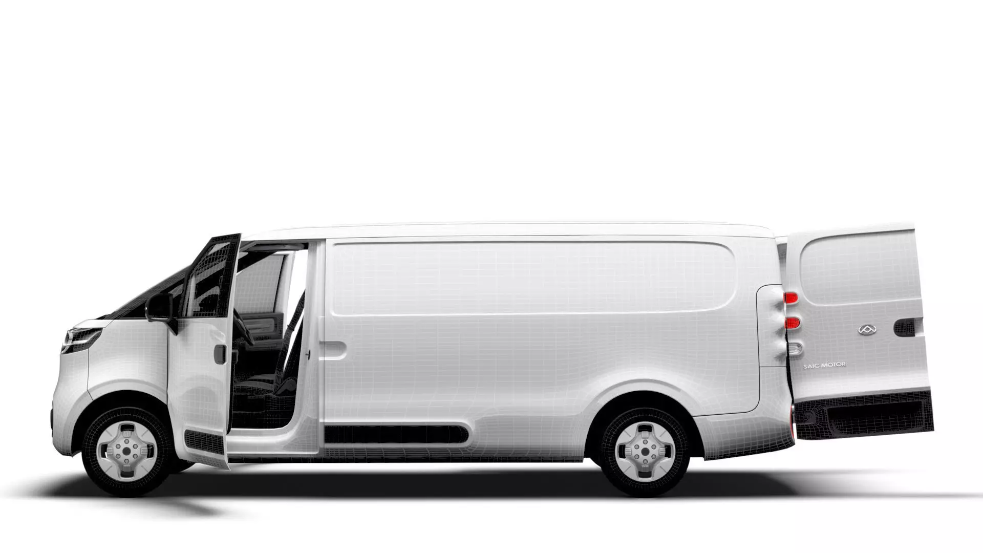 Maxus eDELIVER 5 L2H1 HQInterior 2026 3D model_19