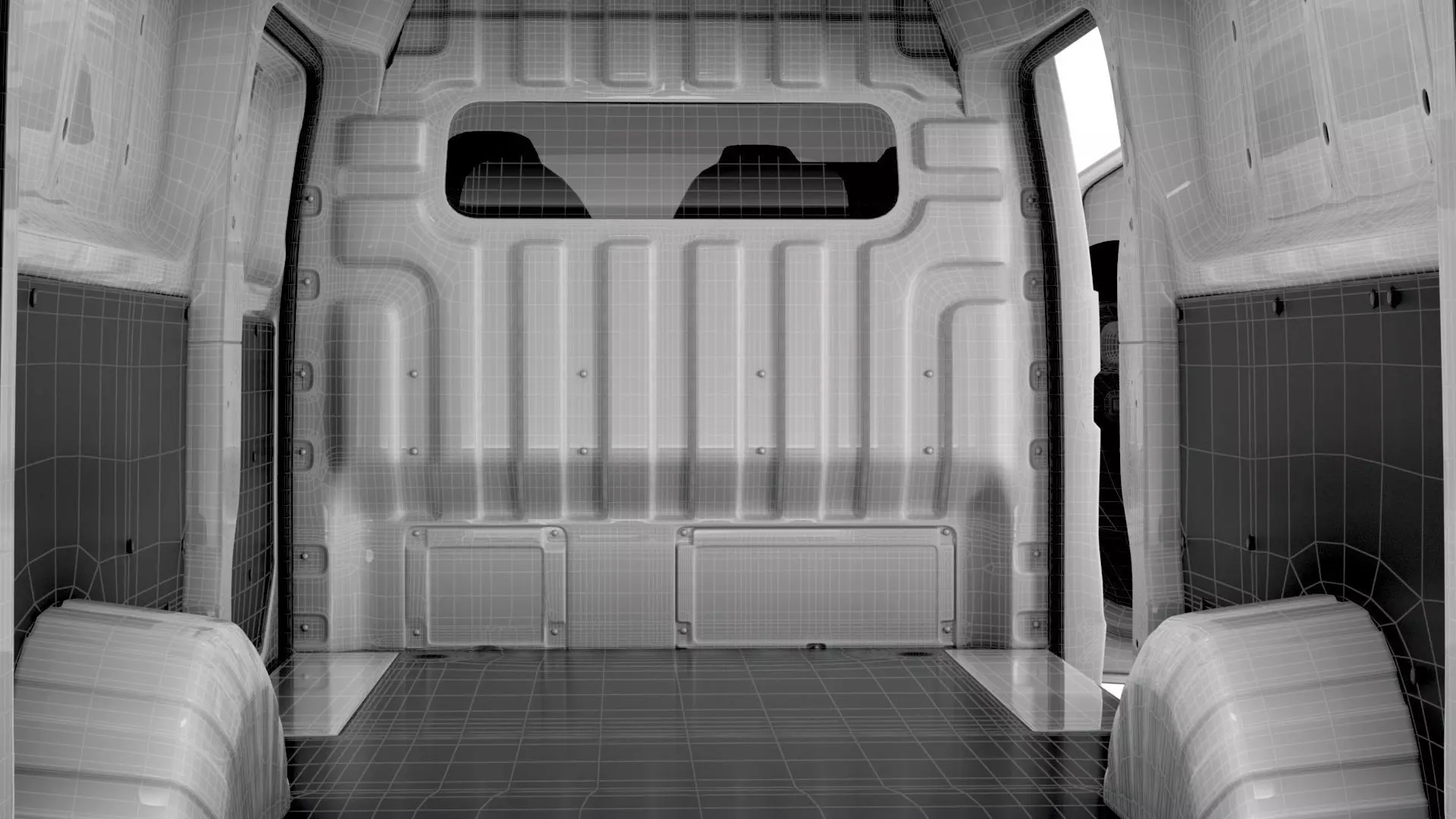 Maxus eDELIVER 5 L2H1 HQInterior 2026 3D model_28