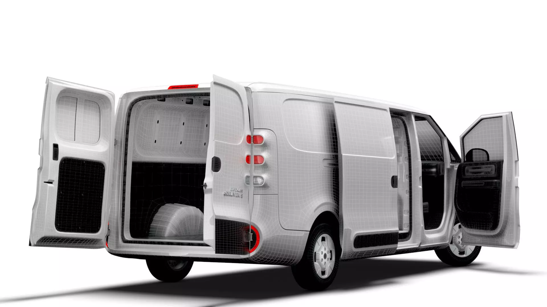 Maxus eDELIVER 5 L2H1 HQInterior 2026 3D model_20