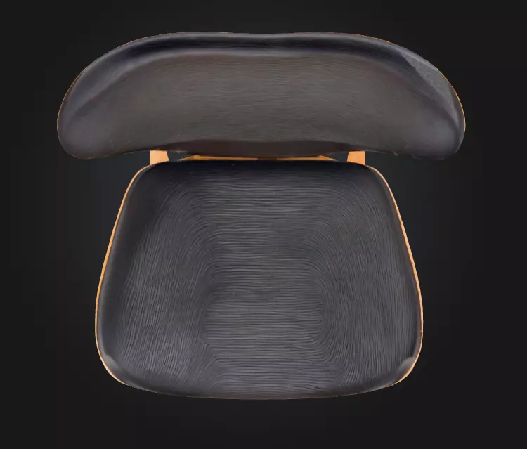 Elegance Seat Low-poly 3D model_9