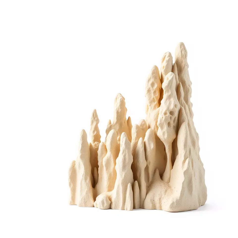 Sandstone Rock Formation Model Pack Low-poly 3D model_3