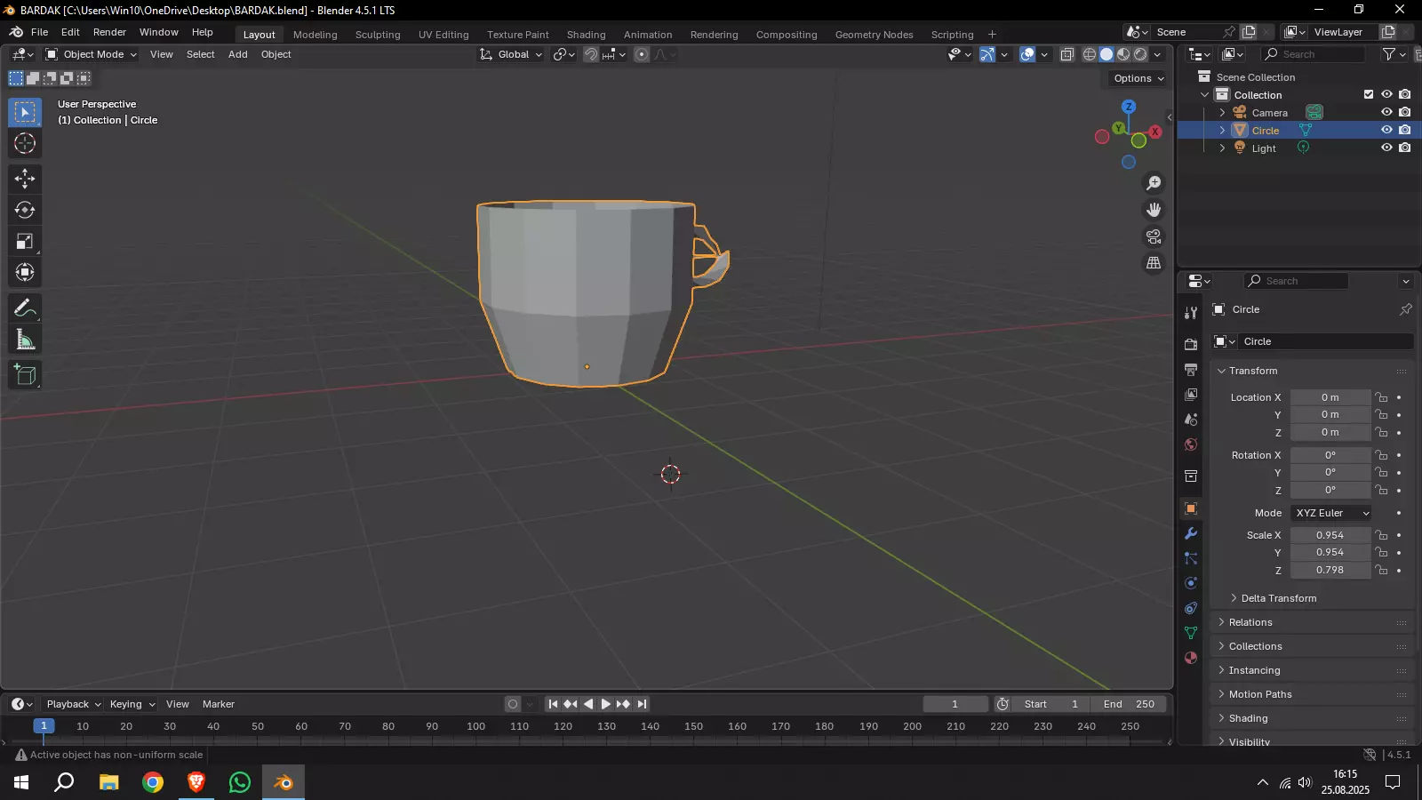 3D KAHVE BARDAGI 3D print model_0
